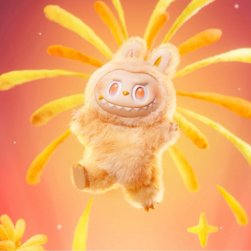 The Monsters (Pop Mart) Big Into Energy Plush- Happiness
